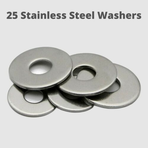 Washer M8 - Stainless steel - Pack of 25